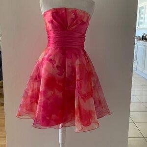 MASQUERADE Mitzy Multi Pink Dress. size:9/10